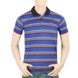 Men's Half Sleeves Yarn Dyed Polo T-Shirt - Royal Blue, Men, T-Shirts And Polos, Chase Value, Chase Value
