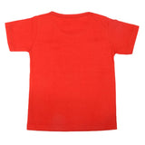 Boys Half Sleeves T-Shirt - Rust, Kids, Boys T-Shirts, Chase Value, Chase Value