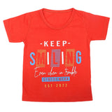 Boys Half Sleeves T-Shirt - Rust, Kids, Boys T-Shirts, Chase Value, Chase Value