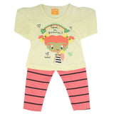 Newborn Girls Full Sleeves Suit - Lemon, Newborn Girls Sets & Suits, Chase Value, Chase Value