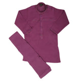 Boys Fancy Shalwar Suit - Purple, Kids, Boys Shalwar Kameez, Chase Value, Chase Value
