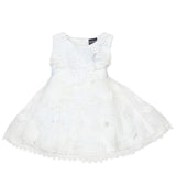 Girls Fancy Frock - White, Kids, Girls Frocks, Chase Value, Chase Value