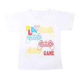 Boys Half Sleeves T-Shirt - White, Kids, Boys T-Shirts, Chase Value, Chase Value