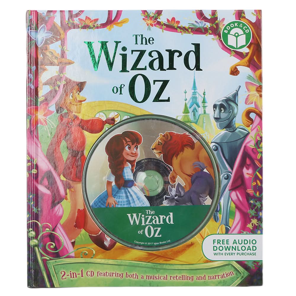 Story The Wizard Of Oz with CD, Kids, Kids Story Books, 3 to 6 Years, Chase Value