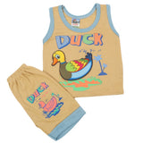 Newborn Sando Suit - Brown, Newborn Boys Sets & Suits, Chase Value, Chase Value