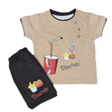 Newborn boys 2pcs Suit - Beige, Kids, NB Boys Sets And Suits, Chase Value, Chase Value