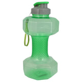 Dumbbell Water Bottle 1.5 Litters - Green, Home & Lifestyle, Glassware & Drinkware, Chase Value, Chase Value