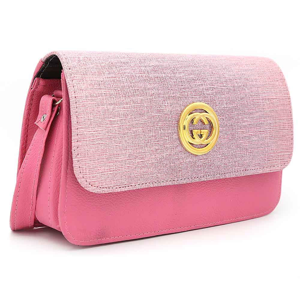Women's Shoulder Bag 9137 - Pink, Women, Bags, Chase Value, Chase Value