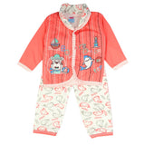 Newborn Boys Full Sleeves Suit - Dark Pink, Newborn Boys Sets & Suits, Chase Value, Chase Value