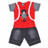 Newborn boys 2pcs Suit - Red, Kids, NB Boys Sets And Suits, Chase Value, Chase Value