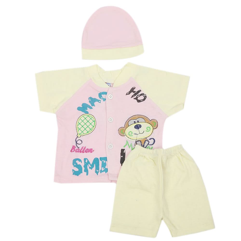 Newborn Suit - Light Pink, Newborn Boys Sets & Suits, Chase Value, Chase Value