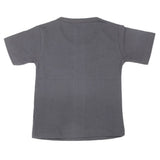 Boys Half Sleeves T-Shirt - Dark Grey, Kids, Boys T-Shirts, Chase Value, Chase Value