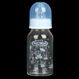 Camera Hi-Heat Resistant Glass Feeding Bottle 125ml/4oz - Blue, Kids, Feeding Supplies, Chase Value, Chase Value