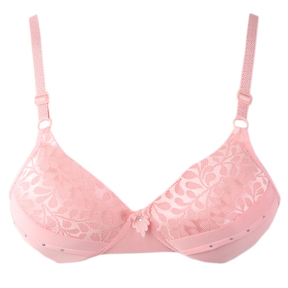Women's Foam Bra - D-Pink, Women, Bras, Chase Value, Chase Value
