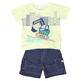 Newborn boys 2pcs Suit - Lemon, Kids, NB Boys Sets And Suits, Chase Value, Chase Value
