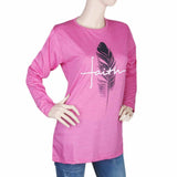 Women's Full Sleeves Printed T-Shirts Pack Of 3 - Multi, Women, T-Shirts And Tops, Chase Value, Chase Value