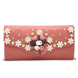 Women's Clutch 9142 - Peach, Women, Clutches, Chase Value, Chase Value