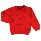 Boys Terry Sweat Shirt - Red, Boys Hoodies & Sweat Shirts, Chase Value, Chase Value