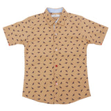 Boys Eminent Casual Half Sleeves Shirt - Brown, Boys Shirts, Eminent, Chase Value