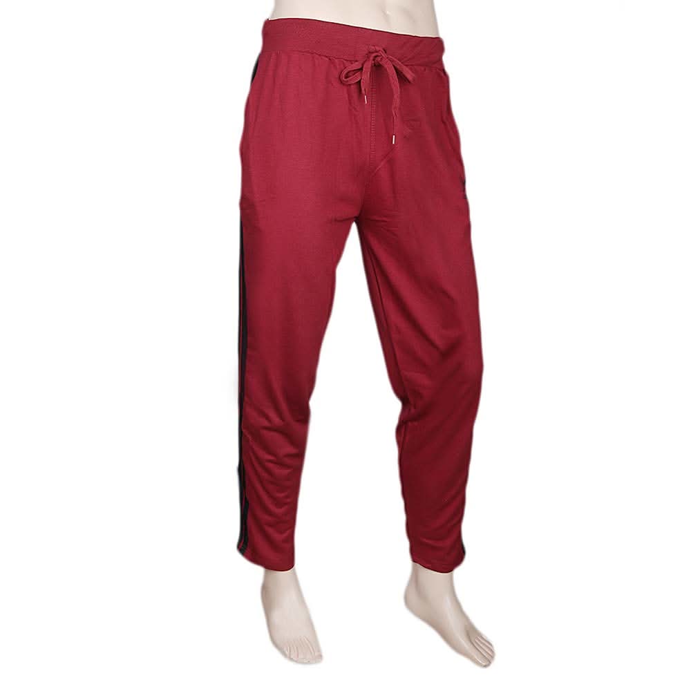 Men's Fancy Trouser - Maroon, Men, Lowers And Sweatpants, Chase Value, Chase Value