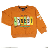 Boys Terry Sweat Shirt - Mustard, Boys Hoodies & Sweat Shirts, Chase Value, Chase Value