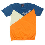 Girls Cut & Sew T-Shirt - Steel Green, Kids, Girls T-Shirts, Chase Value, Chase Value