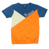 Girls Cut & Sew T-Shirt - Steel Green, Kids, Girls T-Shirts, Chase Value, Chase Value