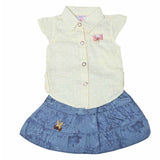 Newborn Girls 2pcs Suit - Yellow, Kids, NB Girls Sets And Suits, Chase Value, Chase Value