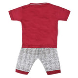 Boys Half Sleeves Suit 1629 - Maroon, Kids, Boys Sets And Suits, Chase Value, Chase Value