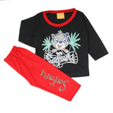 Newborn Boys Full Sleeves Suit - Black, Newborn Boys Sets & Suits, Chase Value, Chase Value