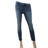 Women's Embroidered Denim Pant - Blue, Women, Pants & Tights, Chase Value, Chase Value