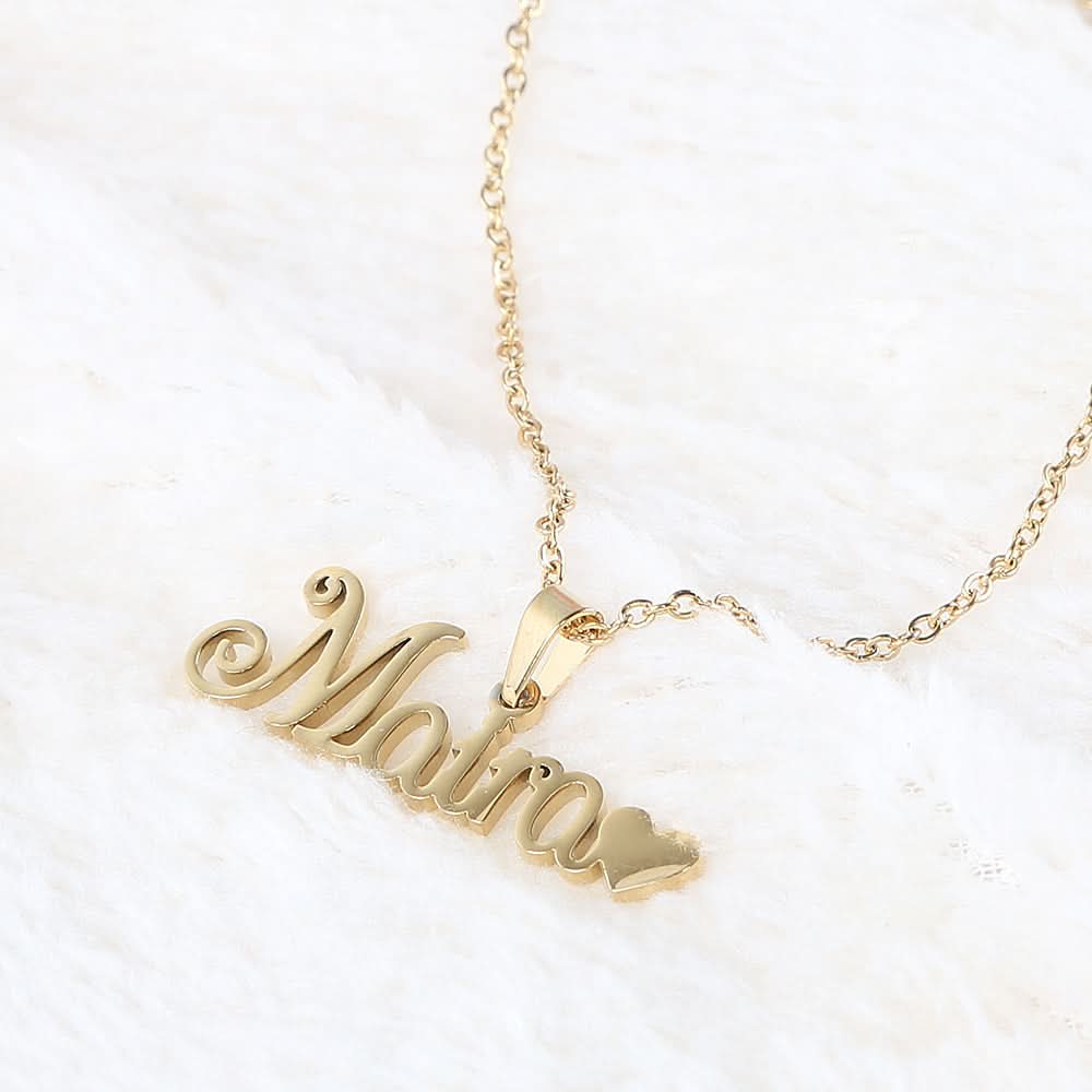 Name Locket Chain - Golden - (Maira), Women, Chains & Lockets, Chase Value, Chase Value
