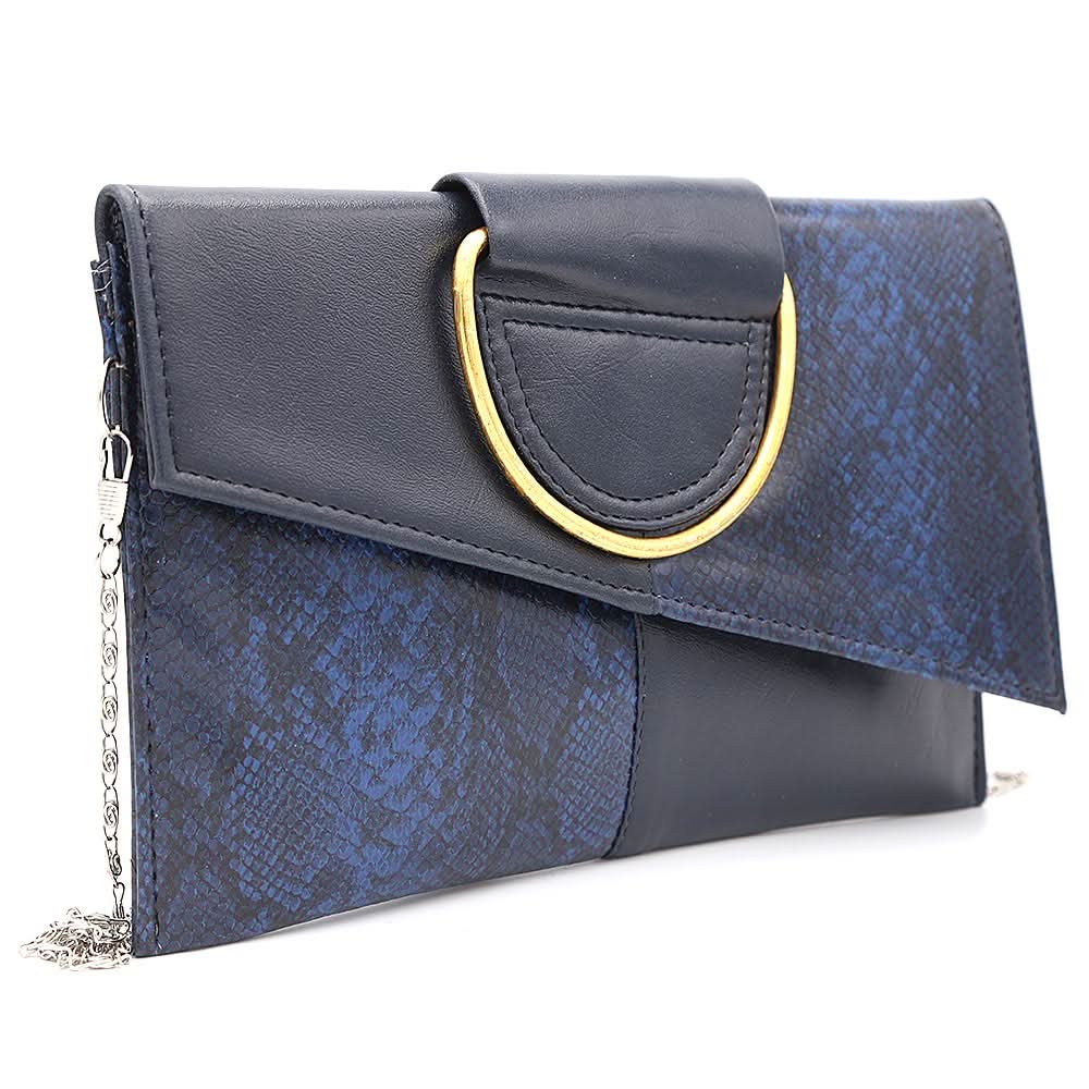 Women's Clutch K-2089 - Navy Blue, Women, Clutches, Chase Value, Chase Value