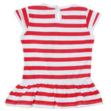 Girls Half Sleeves T-Shirt - Red, Kids, Girls T-Shirts, Chase Value, Chase Value
