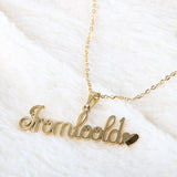 Name Locket Chain - Golden, Women, Chains & Lockets, Chase Value, Chase Value