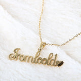 Name Locket Chain - Golden, Women, Chains & Lockets, Chase Value, Chase Value