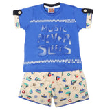 Boys Half Sleeves Suit 6B - 41 - Blue, Kids, Boys Sets And Suits, Chase Value, Chase Value