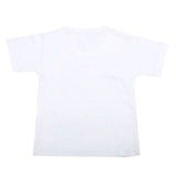 Boys Half Sleeves T-Shirt - White, Kids, Boys T-Shirts, Chase Value, Chase Value