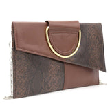 Women's Clutch K-2089 - Coffee, Women, Clutches, Chase Value, Chase Value