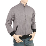 Men's Fleece Zip Jacket - Dark Brown, Men, Jackets and Hoodies, Chase Value, Chase Value