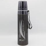 Steel Bottle Metallic 750ml - Black, Home & Lifestyle, Glassware & Drinkware, Chase Value, Chase Value