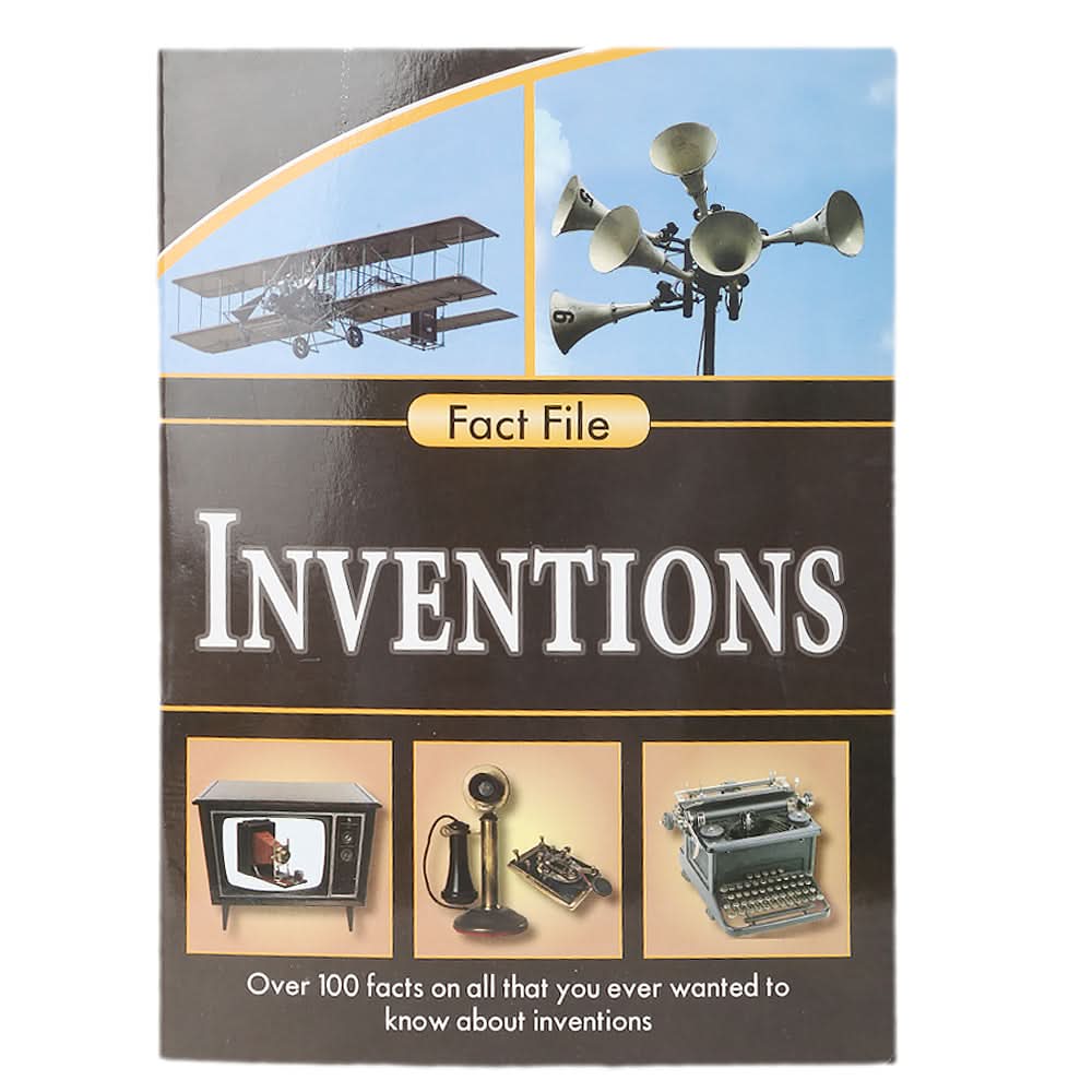 General Knowledge Fact File Inventions, Kids, Kids Educational Books, 6 to 9 Years, Chase Value