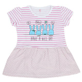 Girls Half Sleeves T-Shirt - Pink, Kids, Girls T-Shirts, Chase Value, Chase Value