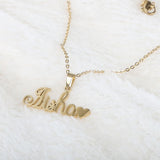 Name Locket Chain - Golden - (Aisha), Women, Chains & Lockets, Chase Value, Chase Value