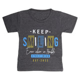 Boys Half Sleeves T-Shirt - Dark Grey, Kids, Boys T-Shirts, Chase Value, Chase Value