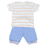 Boys Half Sleeves Suit 1805 - Peach, Kids, Boys Sets And Suits, Chase Value, Chase Value