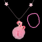 Girls Locket & Bracelet Set - Pink, Kids, Jewellery Sets, Chase Value, Chase Value