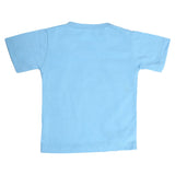 Boys Half Sleeves T-Shirt - Light Blue, Kids, Boys T-Shirts, Chase Value, Chase Value