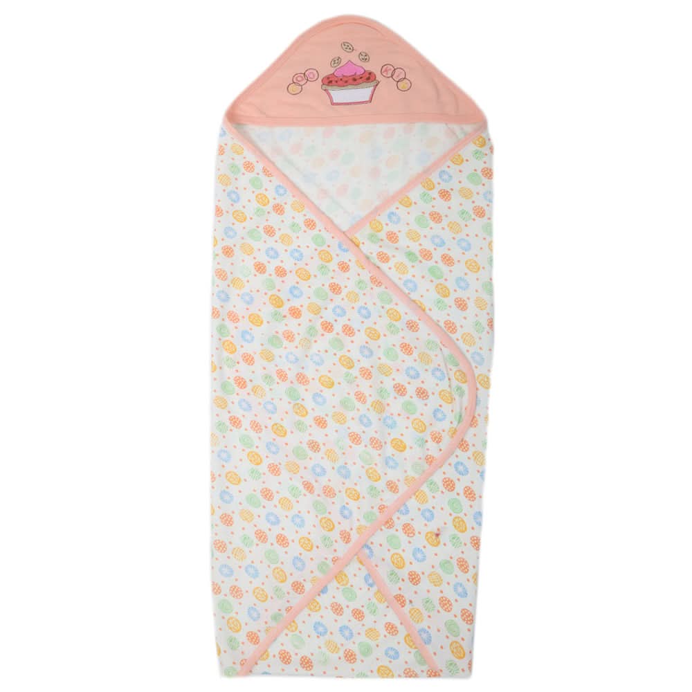 Newborn Fleece Wrapping Sheet - Peach, Kids, Wrapping Sheets, Chase Value, Chase Value