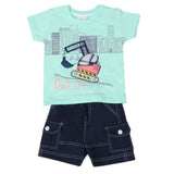 Newborn boys 2pcs Suit - Green, Kids, NB Boys Sets And Suits, Chase Value, Chase Value